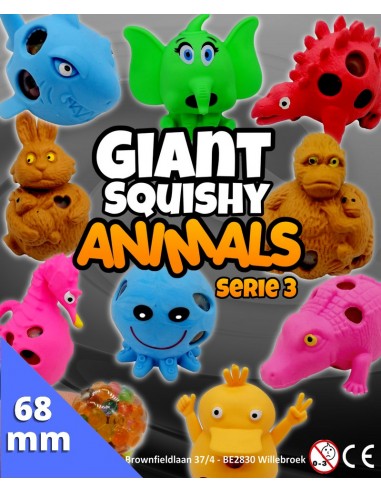 Giant Squishy Animals Serie 3