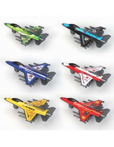 Pullback Iron High-Speed Fighter Jet