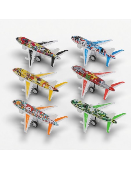 Graffiti Iron Pullback Planes