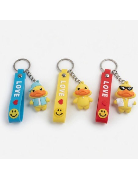 Strap keychain Ducks 3 ASST