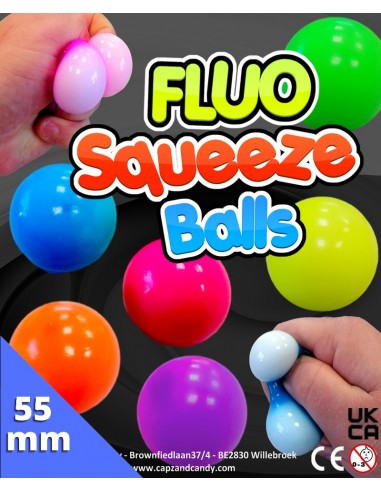 Fluo Squeeze Balls