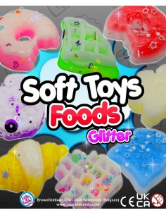 Soft Toys Foods Glitter 2