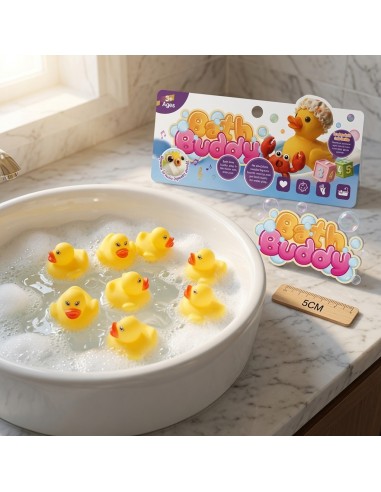 Vinyl Cartoon Ducks (8 Pcs)
