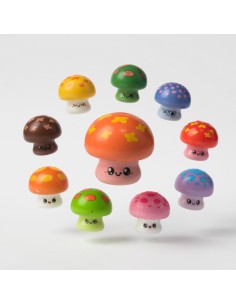 Blind Box Mushroom Squishy Toy (12pcs)