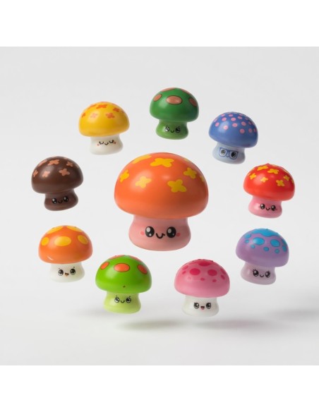 Blind Box Mushroom Squishy Toy (12pcs)