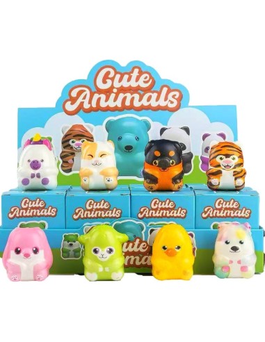 Blind Box Animal Squishy Toy (12pcs)