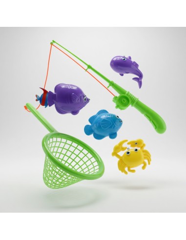 Fishing Game with Fish Scoop