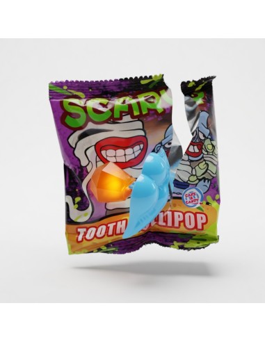 Scary Tooth Lollipop