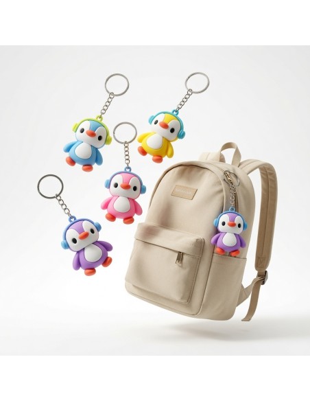 Cartoon Duck Keychain