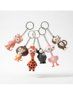 Pop-eyed Animal Keychain 2