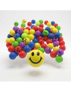 3.2cm Smiling Face Bouncing Balls (100pcs) 2