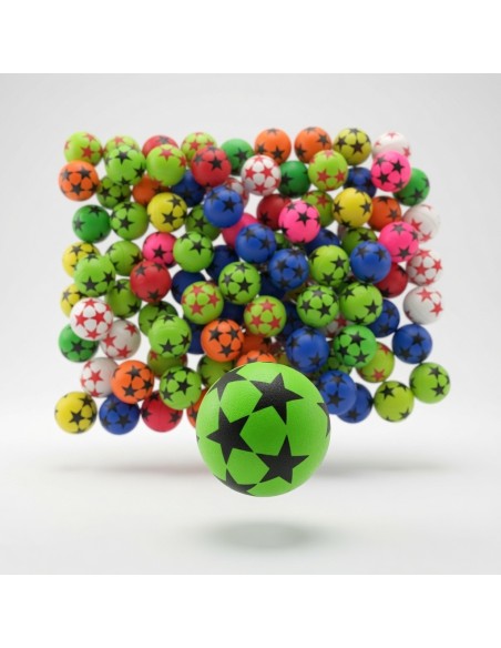 3.2cm Pentagram Bouncing Balls (100pcs)